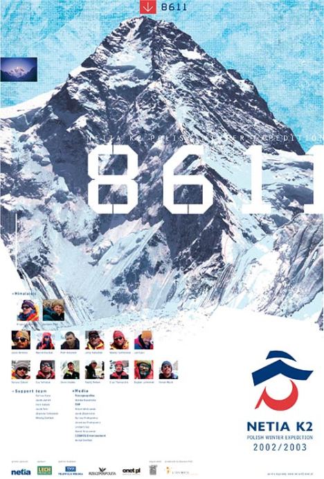 Polish winter expedition to K2, 2002/3 poster